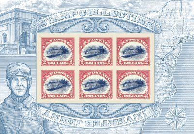 美国邮局特地翻印美国邮票史上因为印错而变成珍宝的一款邮票，再炒集邮热。