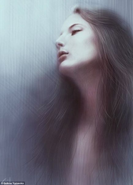 手指画遇上高科技：上班族手机上绘名画走红