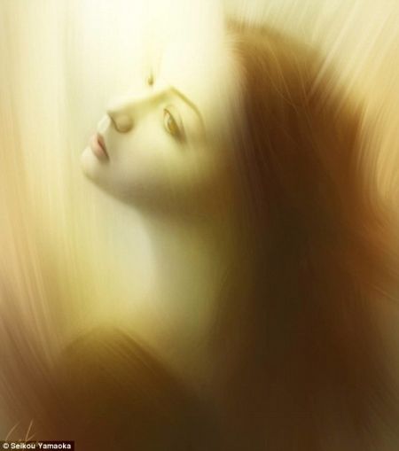 手指画遇上高科技：上班族手机上绘名画走红