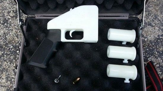 3D打印手枪