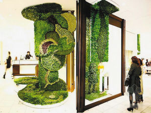 别致的“植物雕塑”（组图）