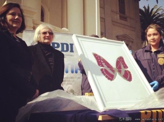 达明·赫斯特画作被盗后失而复得