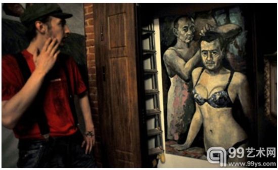讽刺普京和梅德韦杰夫的作品