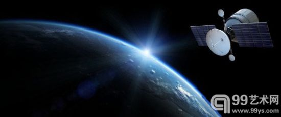太空中的卫星