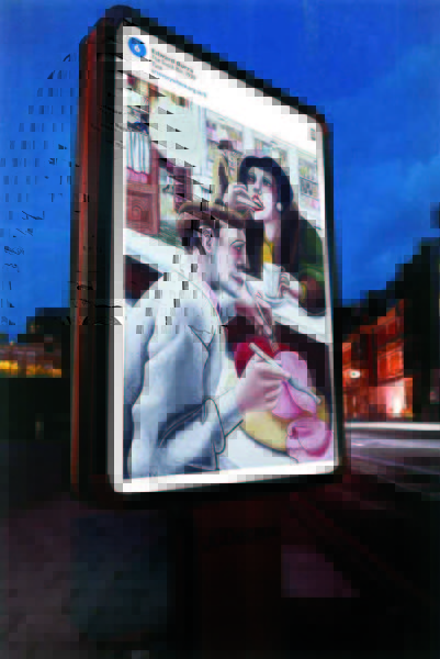 英国街头“无处不在的艺术展”