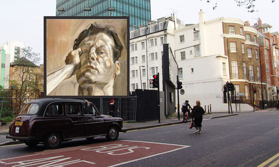 英国街头“无处不在的艺术展”