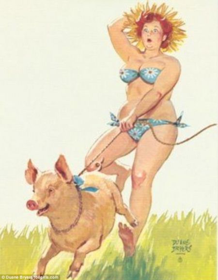胖姑娘也有春天：50年代海报沉寂数年后重现