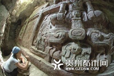玛雅重要文物出土