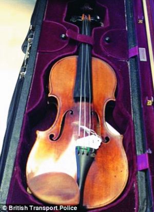 价值1118万的古董小提琴
