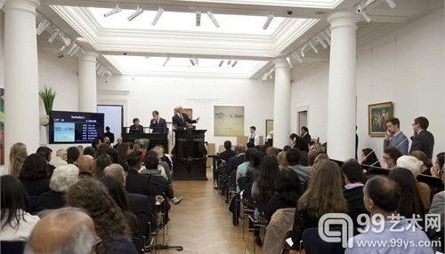 苏富比拍卖现场