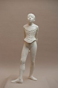 Valsuani铸造厂的石膏《14岁的年轻舞蹈家》
