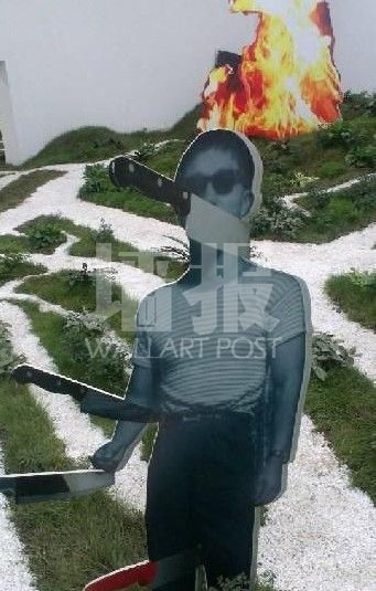 徐震作品 “运动场”