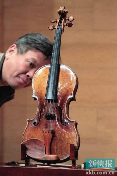 斯特拉迪瓦里于1709年制作的小提琴。该琴曾被19世纪德国著名演奏家阿曼德·冯·维克赛（Armand Von Vecsey）使用，并以此命名，如今已价值千万美元。CFP供图