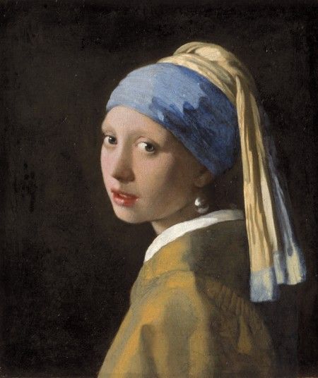 《戴珍珠耳环的少女》(1665年左右)