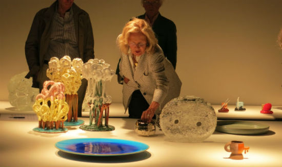2013年巴塞尔迈阿密设计博览会 VIP 开幕日的 Pierre Marie Giraud 展位。