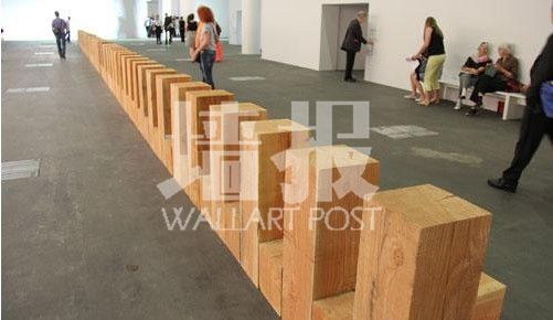 卡尔•安德烈 作品 《王座Thrones》