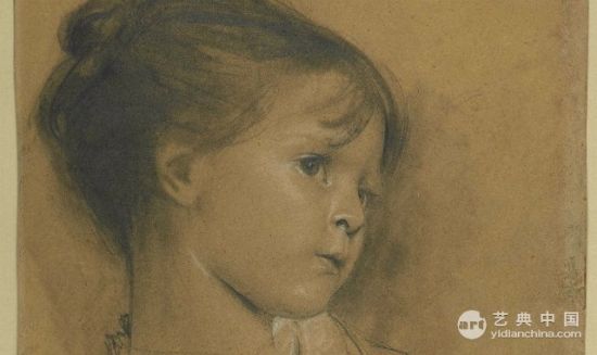 古斯塔夫·克林姆特其妹妹安娜的画像