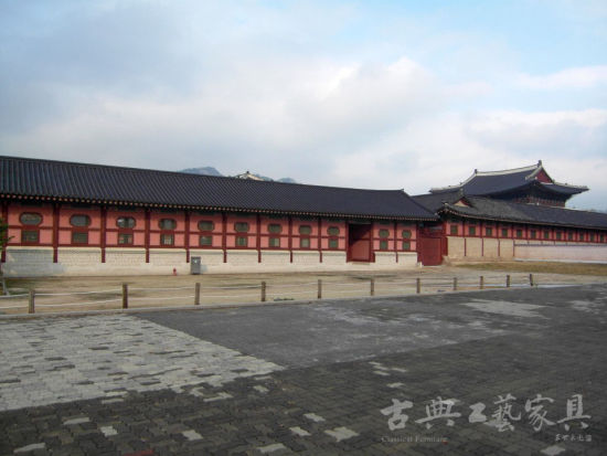 图1  景福宫宫殿外围