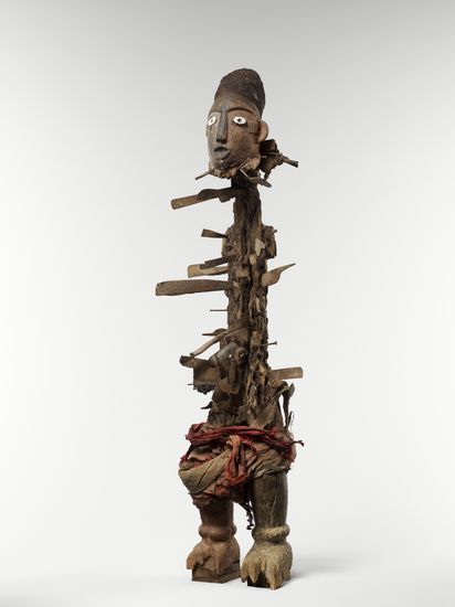 刚果族巫术偶像 本版展示作品均为法国凯布朗利博物馆收藏