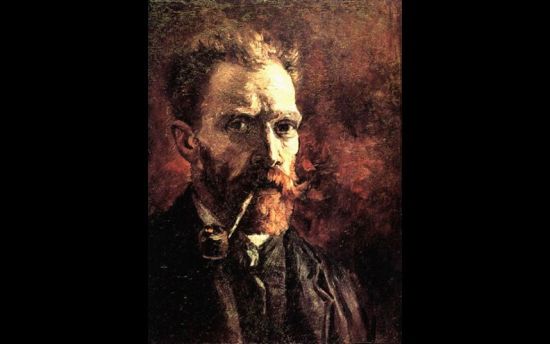 Self-Portrait with Pipe, 1886