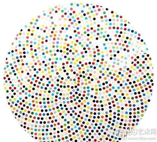 一幅达明-赫斯特的伪作。