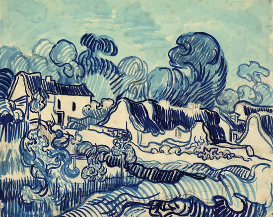 本届欧洲艺术和古董博览会上展出的凡·高的素描