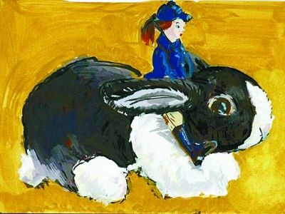 今年即将展出的一张“秘密”明信片。