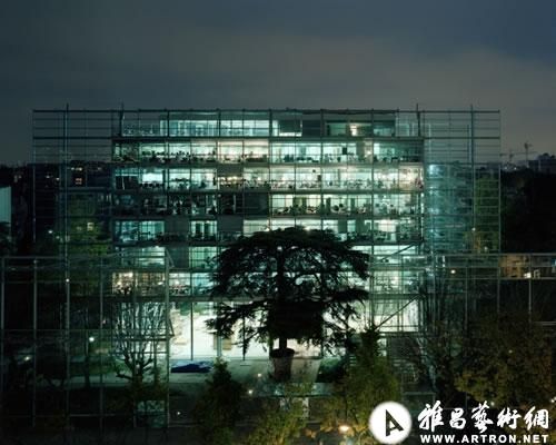 卡地亚当代艺术基金会。©图片版权：让·努维尔、卡地亚当代艺术基金会法国巴黎。