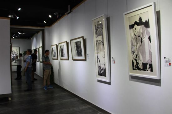 墨馥开新水墨作品展在山东尚博当代美术馆开幕