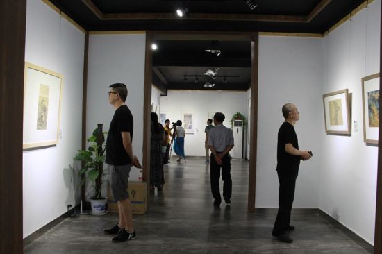 墨馥开新水墨作品展在山东尚博当代美术馆开幕