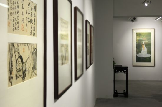 “招隐：中国当代水墨学术邀请展”展厅