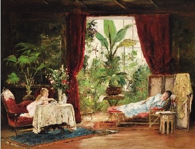 偷糖小贼（油画） 1885年 蒙卡奇