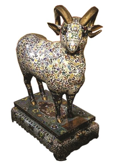 南博百件羊文物精美绝伦 让你移步看尽3000多年羊文化