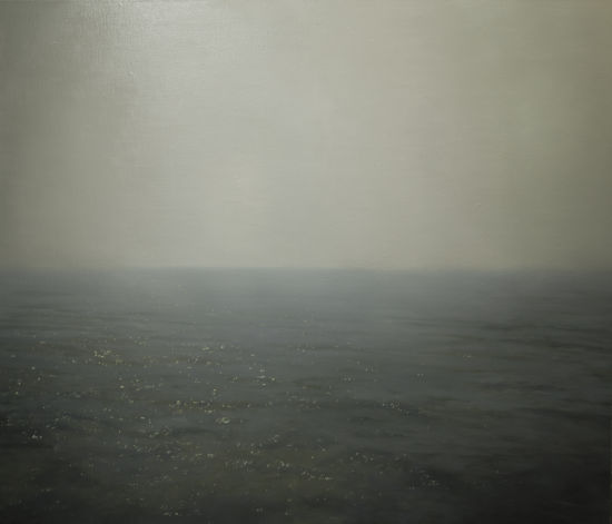 许良作品《画海记》2014年，布面油画，35x100cm