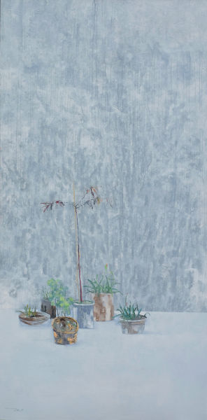 小风景 Little Landscape_200cmx100cm_布面油画 Oil on Canvas 2013-