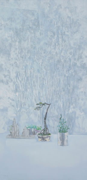 小风景 Little Landscape_200cmx100cm_布面油画 Oil on Canvas 2013