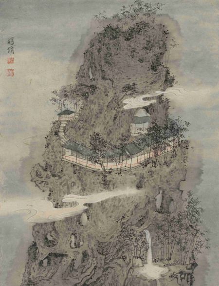 赵修 灵山系列（一） 38×47厘米 2014 