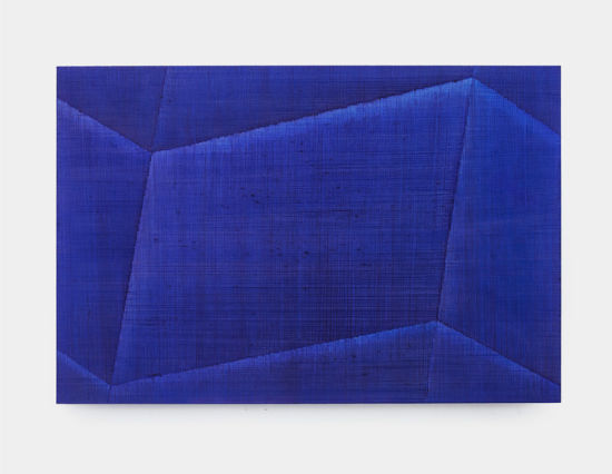 迟群-两折-蓝粉1-布面油画100x150cm，创作时间：2014