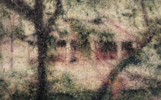 肖芳凱---景物·園林卷：1326-50×80cm 布面油畫-2013年