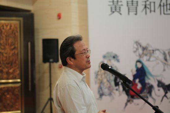 中共中央文史馆副馆长、中国文联副主席、中国美协副主席冯远先生 致辞