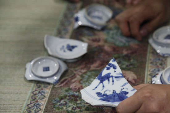 藏友通过瓷片学习明清瓷器的“款识特色”