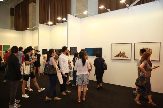 2014年度“青年艺术100”北京启动展开幕现场