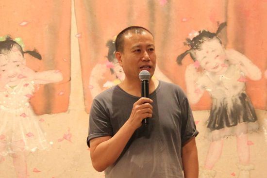 中央美术学院教授、第八届AAC艺术中国年度水墨艺术家大奖得主刘庆和教授致辞