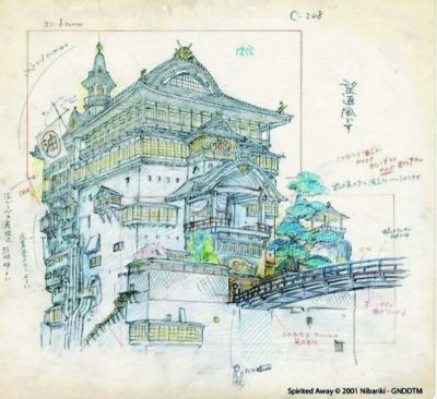 日本动画大师宫崎骏手稿在香港展出