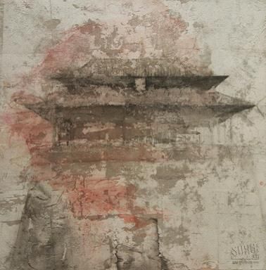 刘爱婧作品《惊梦12》，2013，绢本设色，65x65cm