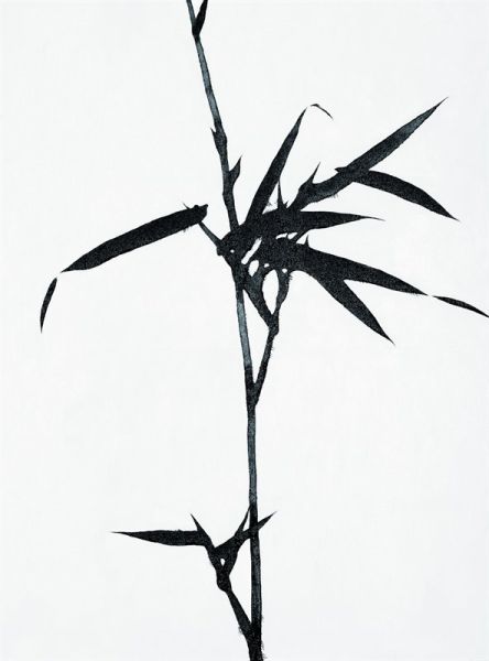 单凡，缓慢之作，18小时，80 x 60 cm，布上油画，2009