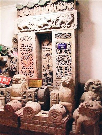 松堂斋民间雕刻博物馆的展品