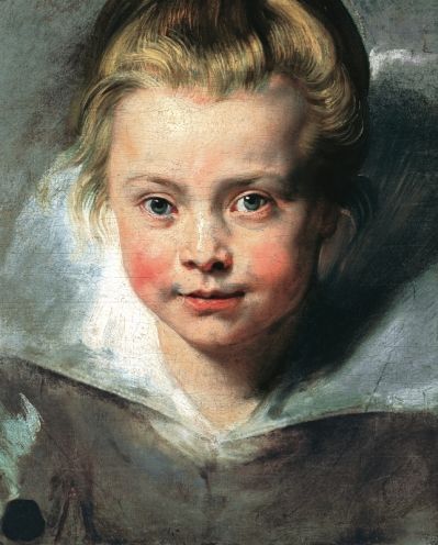 《克拉拉·赛琳娜·鲁本斯的肖像》作品图片由国家博物馆提供