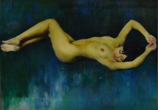 1985-女人体-80×112cm