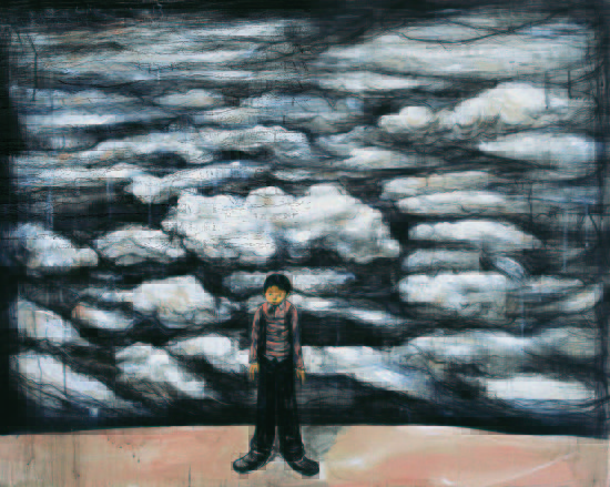 云 Cloud 布面丙烯 Acrylic on canvas 80×100cm 2013